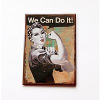 We Can Do It Magnet, Küchenmagnet, Aceo, Kühlschrankmagnet, Locker It, Retro Design, Ww2 Design | 5382 We Can Do It Magnet, Küchenmagnet, Aceo, Kühlschrankmagnet, Locker It, Retro Design, Ww2 Design | 5382 von KellysMagnets