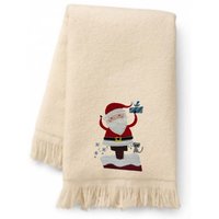 Bestickte Weihnachtsmann Badetücher. Hand - Oder Fingertuch Aus 100% Baumwolle von Kellytwins