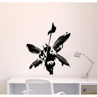 Hybrid Theory Wandtattoal Vinyl Sticker Schild Geschenk Musik Dekor Rock Wand Kunst Peel & Stick Poster 1369 von Kellywallstickers