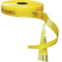 KELMAPLAST Trassen-Warnband 250 m T-Kabel Sollbruchstellen gelb KELMAPLAST Trassen-Warnband 250 m T-Kabel Sollbruchstellen gelb von Kelmaplast