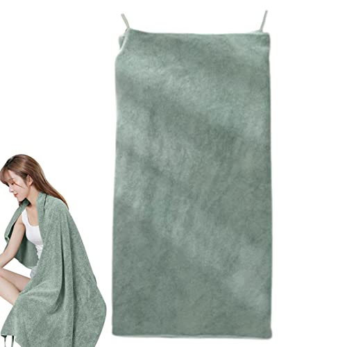 Keloc Badetuch tragbar - Damen Soft Sling Towel Saugfähiger Baderock,Verdicktes Handtuch, schnell trocknende Körperpackung für Spa, Schwimmen, Baden, Duschen von Keloc