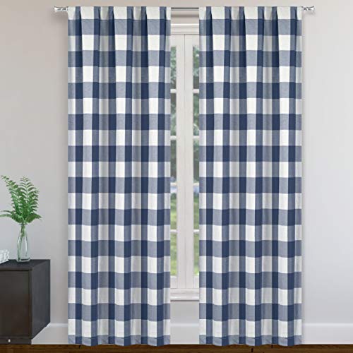 Kelvin Verdunkelungsvorhänge Set, Navy, 38x84 von Kelvin