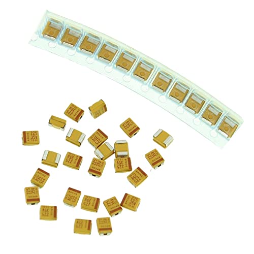 20x Tantal Kondensator SMD 2,2µF 35V 125°C ; Gr. B ; B45196H6225K209 ; 2,2uF von Kemet