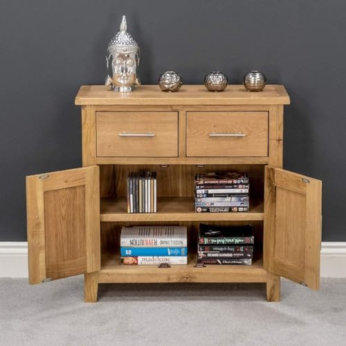 KendyOak Eiche Barschrank Küche Buffetschrank mit 2 Türen 2 Schubladen Tisch Eingangstisch Aufbewahrung Klassisch Sideboard Buffet Aufbewahrungsschrank Konsolenschrank für Wohnzimmer Natur KendyOak Eiche Barschrank Küche Buffetschrank mit 2 Türen 2 Schubladen Tisch Eingangstisch Aufbewahrung Klassisch Sideboard Buffet Aufbewahrungsschrank Konsolenschrank für Wohnzimmer Natur von KendyOak