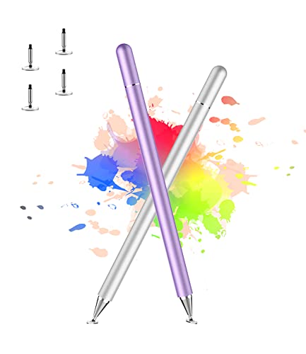 Active Stylus Pen for Pad, Kenkor Pad Pencil with Magnetic Cap, Universal Capacitive Pen for Tablet/Android Pad Mini/Galaxy Note/Huawei All Touch Screens (4 Interchangeable Tips) von Kenkor