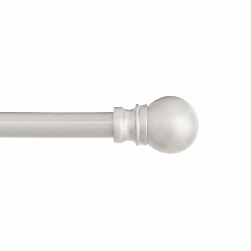Kenney Davenport Zierstange für Fenster, 1,27 cm, gebürstetes Nickel von Kenney