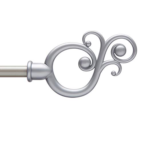 Kenney Valencia KN65400 Gardinenstange, 71,1-121,9 cm, Satin-Nickel von Kenney
