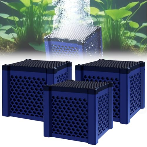 Kensbro Filtercube für Pferdetränken, Filter Cube, Clever Cube Aktivkohle Pferde, Aktivkohlefilter Pferdetränke, Filter Natur Würfel, Wassertrog Purifier Cube Für Teiche, Aquarium, Vorratstank von Kensbro