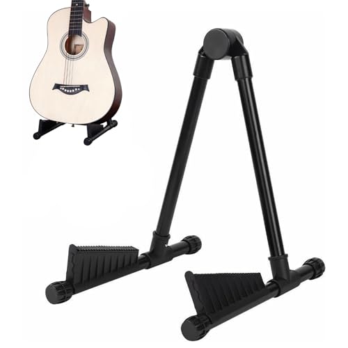 Kensbro Gitarrenständer, Basshalter, Faltbarer Gitarre- und Ukulele-Ständer für alle Saiteninstrumente, A-Rahmen Gitarrenständer, Gitarrenzubehör kompatibel mit Cello, Mandoline, Bass, Banjo, Ukulele Kensbro Gitarrenständer, Basshalter, Faltbarer Gitarre- und Ukulele-Ständer für alle Saiteninstrumente, A-Rahmen Gitarrenständer, Gitarrenzubehör kompatibel mit Cello, Mandoline, Bass, Banjo, Ukulele von Kensbro