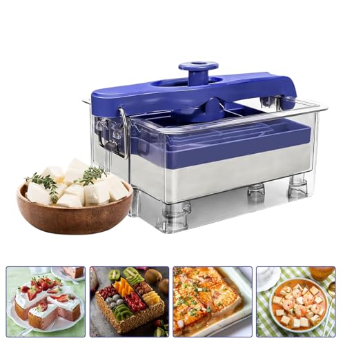 Kensbro Tofu Presse, DIY-Kunststoff Tofupresse mit Federdruck, Tofu Selbstgemachte Pressen Set mit 2 Tofu-Form, Käsepresse, Tofu Maker für Festem/Extra Festem Tofu, BPA-frei Küchenwerkzeug Kensbro Tofu Presse, DIY-Kunststoff Tofupresse mit Federdruck, Tofu Selbstgemachte Pressen Set mit 2 Tofu-Form, Käsepresse, Tofu Maker für Festem/Extra Festem Tofu, BPA-frei Küchenwerkzeug von Kensbro