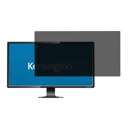 Kensington Blickschutzfilter für Monitore 21,5 Zoll, 16:9, Geeignet für LG, ViewSonic, Samsung, DSGVO-konform, Für mehr Datensicherheit, Mit Blaulichtfilter und Blendschutz, 626482 von Kensington