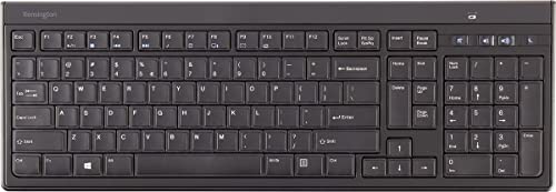 Kensington Advance Fit ergonomische flache Tastatur, azerty 4 Stück von Kensington