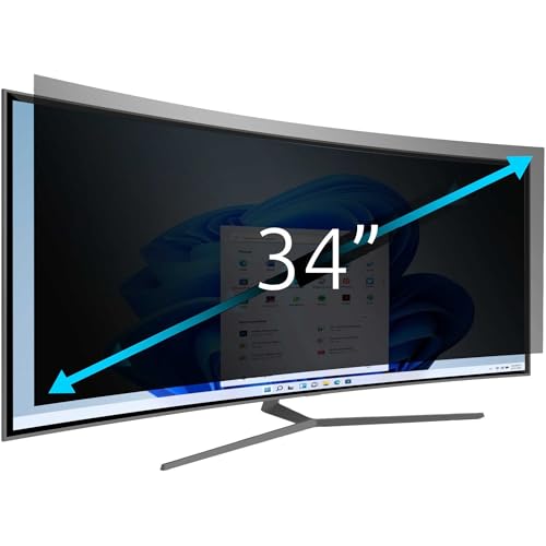 Kensington Blickschutzfilter für Samsung C34H890 Curved Monitor, 34 Zoll, 21:9, DSGVO-konform, Für mehr Datensicherheit, Mit Blaulichtfilter und Blendschutz, 627208 Kensington Blickschutzfilter für Samsung C34H890 Curved Monitor, 34 Zoll, 21:9, DSGVO-konform, Für mehr Datensicherheit, Mit Blaulichtfilter und Blendschutz, 627208 von Kensington