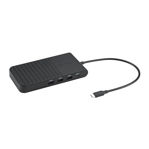 Kensington Docking Station USB C Hub (9-in-1) UH1500P EQ Triple 4K@60Hz Single 8K@30Hz Ethernet PD 85W 4xUSB 3.2 2xHDMI DP kompatibel mit Lenovo, HP, Dell, MacBook, Laptops, K34039WW von Kensington