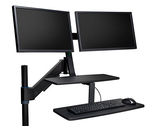 Kensington Dual Monitor Smart Fit Sit/Stand Workstation (k52796ww) von Kensington