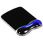 Kensington Duo Gel Mauspad mit Handgelenkauflage 62401 Blau, Schwarz von Kensington