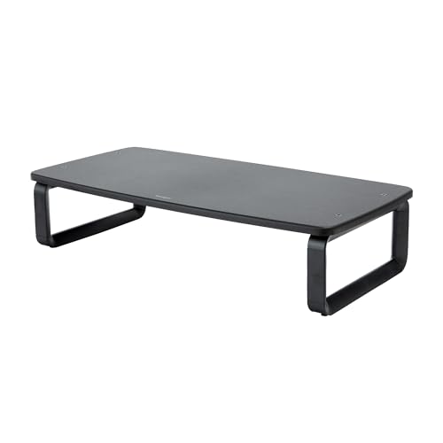Kensington K52797WW SmartFit Extrabreiter Monitor Stand, 18 Kg schwarz von Kensington