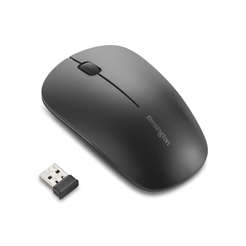 Kensington MY230 EQ Aufladbare Maus, kabellos, beidhändiges Design mit leisem klick, kompatibel mit Windows & macOS, PC-Maus aus 41% recyceltem Kunststoff (SCS)* (K75304WW) von Kensington