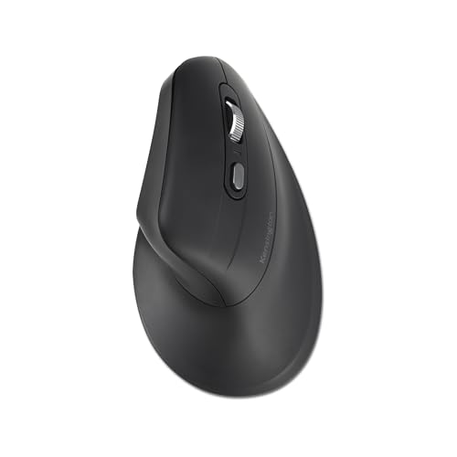 Kensington Pro Fit Ergo MY630 EQ Wiederaufladbare Bluetooth-Maus, kabellos, 55 % Recyclinganteil (PCR), PC-Maus mit 4 Monaten Batterielebensdauer pro Ladung (K72482WW) von Kensington