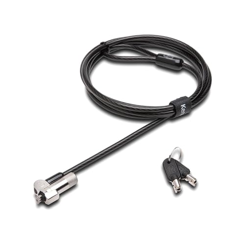 Kensington NanoSaver Laptopschloss für Nano Security Slot in ultradünnen Laptops/Notebooks, mit robuster Cleat Locking Technologie und hoch schnittfestem Karbonstahlkabel, K64444WW Kensington NanoSaver Laptopschloss für Nano Security Slot in ultradünnen Laptops/Notebooks, mit robuster Cleat Locking Technologie und hoch schnittfestem Karbonstahlkabel, K64444WW von Kensington