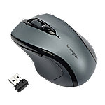 Kensington Pro Fit Kabellose Ergonomische Mid-Size Maus K72423WW Optisch Für Rechtshänder USB-A Nano Receiver Grau von Kensington