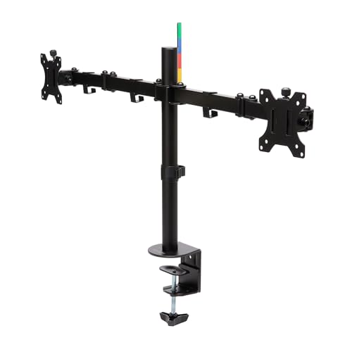 Kensington Ergo Ausziehbarer Monitorarm für 2 Bildschirme bis 32 Zoll, VESA 75/100, SmartFit System für ergonomische Höheneinstellung, Tragfähigkeit 2 x 8 kg, flexible Monitorhalterung, K55409WW Kensington Ergo Ausziehbarer Monitorarm für 2 Bildschirme bis 32 Zoll, VESA 75/100, SmartFit System für ergonomische Höheneinstellung, Tragfähigkeit 2 x 8 kg, flexible Monitorhalterung, K55409WW von Kensington