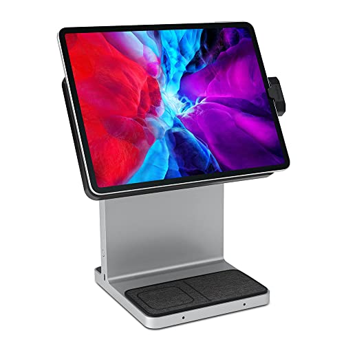 Kensington StudioDock iPad Pro Stand - Verstellbare Tablet-Halterung für iPad Pro 12 - Magnetische Befestigung - Schnelles Aufladen von iPad, iPhone und AirPod, K34030WW von Kensington