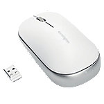 Kensington SureTrack Dual kabellose ergonomische Maus K75353WW optisch für Rechts- und Linkshänder Bluetooth/USB-A Nano-Empfänger Weiß Kensington SureTrack Dual kabellose ergonomische Maus K75353WW optisch für Rechts- und Linkshänder Bluetooth/USB-A Nano-Empfänger Weiß von Kensington