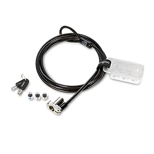 Kensington Universal 3-in-1 Keyed Laptop Lock, Master Key Security Cable Tether/Locking Station (K62319M) von Kensington