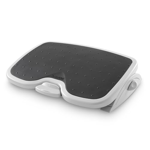 Kensington ergonomische Fußstütze SoleMate Plus für eine verbesserte Körperhaltung, Minderung chronischer Rückenschmerzen und orthopädische Entlastung, schwarz/Grau, 56146, 450 x 350 mm von Kensington