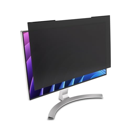 Kensington, MagPro 24 Zoll (61 cm), magnetischer Computer-Datenschutzbildschirm für Desktop, Abnehmbarer 16:10 Datenschutzfilter, Anti-Blendung und Blaulicht-Reduktion, kompatibel mit Monitoren mit von Kensington