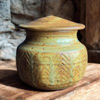 15 Cu/In Andenken - Kleine Urne Ungefähre Abmessungen 4 "x 4, 25" Fassungsvermögen Kubikzoll Spezielle Kleine Tf-15Cu-1 von KentHarrisPottery