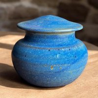 15 Cu/In Andenken - Kleine Urne Ungefähre Abmessungen 4 "x 4" Kapazität Kubikzoll Glänzende Glasur Cosg-15Cu-1 von KentHarrisPottery