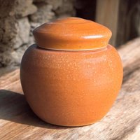 50 Cu/in Kleine Größe - Haustier-Urne Urne Für Menschliche Asche Handgemachte Keramik-Urne- 13, 5 X 12, 5 cm Fassungsvermögen Kubikzoll -Ct-50Cu-4 50 Cu/in Kleine Größe - Haustier-Urne Urne Für Menschliche Asche Handgemachte Keramik-Urne- 13, 5 X 12, 5 cm Fassungsvermögen Kubikzoll -Ct-50Cu-4 von KentHarrisPottery