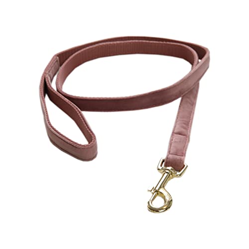 Kentucky Dogwear Velvet Dog Lead Hundeleine 1,2 m, Farbe:Rose von Kentucky