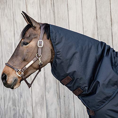 Kentucky Horsewear Halsteil All Weather Classic, Waterproof, atmungsaktiv, Winddicht, Einstreuabweher, Turnout Decke, 600D-Ripstop- Gewebe, Halsteil Outdoor, Klettverschluss von Kentucky