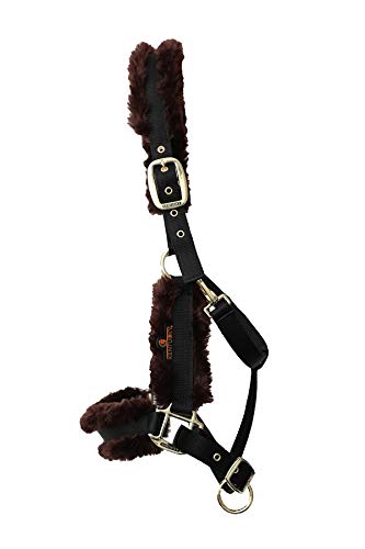 Kentucky Horsewear Nylon Lammfell Halfter, Größe:P, Farbe Kentucky Horsewear:braun Kentucky Horsewear Nylon Lammfell Halfter, Größe:P, Farbe Kentucky Horsewear:braun von Kentucky Horsewear