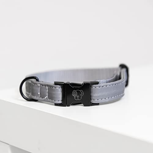 Kentucky Dogwear Hundehalsband reflektierend, Größe:L, Farbe:grau von Kentucky