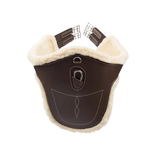 Kentucky Lammfell Stollengurt Braun 115 cm von Kentucky