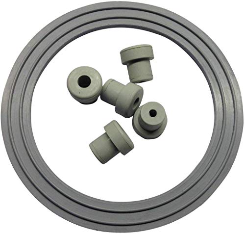 Kenwood Chef Liquidiser Gummidichtung und 5 LKS Gummifüße. von LKS Lana's Kitchen Spares