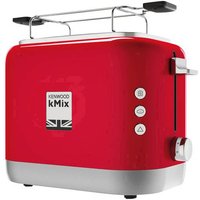 Kenwood Home Appliance TCX751RD Toaster 2 Brenner, mit Bagel-Funktion, mit Brötchenaufsatz Rot von Kenwood Home Appliance