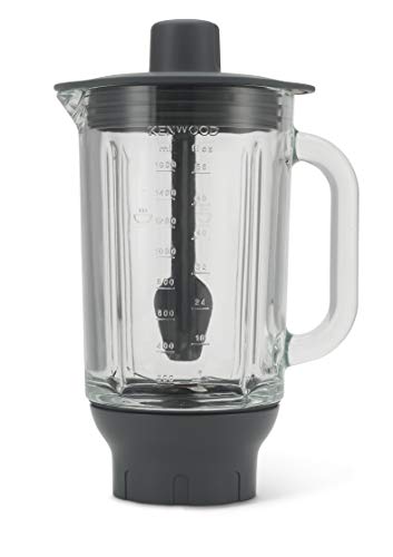 Kenwood KAH358GL Glas-Mixaufsatz (crushen, mixen, heiße Suppen, Küchenmaschinen-Zubehör, Geeignet für alle Chef Küchenmaschinen) von Kenwood