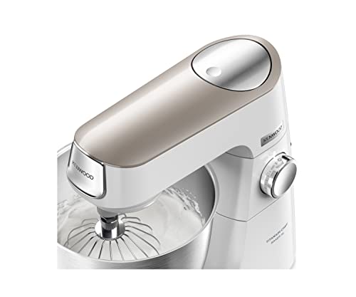 Kenwood Chef Baker PopTop Schutzhülle KAT65.000CP, kompatibel mit Titanium Chef Baker XL 5 & 7L oder Titanium Chef Baker 3,5L & 5L, Zubehör für Planetenkneter, Kunststoff, Champagner von Kenwood