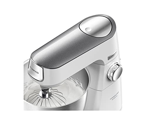 Kenwood Chef Baker PopTop Schutzhülle KAT65.000GY, kompatibel mit Titanium Chef Baker XL 5 & 7L oder Titanium Chef Baker 3,5L & 5L, Zubehör für Planetenkneter, Kunststoff, Grau Mohn von Kenwood