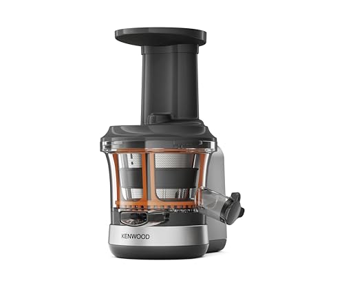 Kenwood Slow Juicer KAX720PL Zubehör für Kenwood Küchenmaschinen, elektrischer Entsafter mit 400ml Saftbehälter und Anti Tropf Funktion von Kenwood