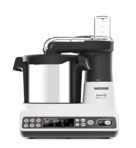 Kenwood KCook Multi CCL401WH, Multifunktions-Kocher, 4,5 l Schüsselkapazität, 180° Kochen, Weiß und Schwarz von Kenwood