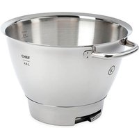 Kenwood Küchenmaschinenschüssel "Chef Titanium Edelstahl-Rührschüssel KAT711SS" aus Edelstahl für alle Chef Titanium Küchenmaschinen der KVC7000 / 7300 / 7400 Serie von Kenwood