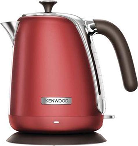 Kenwood Wasserkocher ZJM301RD Turbo Rot 1,6 Liter 2200 W Edelstahl Wasserstandsanzeige abnehmbarer Filter 220-240 V von Kenwood