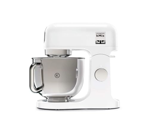 Kenwood kMix KMX750AW Küchenmaschine, 5 l Edelstahl Schüssel, Safe-Use-Sicherheitssystem, Metallgehäuse, 1000 Watt, inkl. 3-Teiligem Patisserie-Set und Spritzschutz, Weiß Kenwood kMix KMX750AW Küchenmaschine, 5 l Edelstahl Schüssel, Safe-Use-Sicherheitssystem, Metallgehäuse, 1000 Watt, inkl. 3-Teiligem Patisserie-Set und Spritzschutz, Weiß von Kenwood