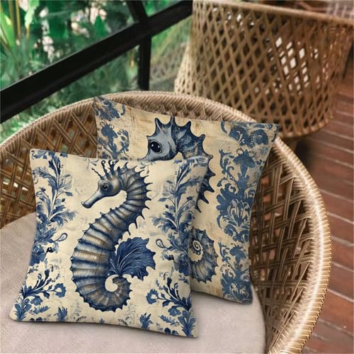 Kissenbezug 65x65 Blau, Tiere Deko Schlafzimmer Sitzkissen, Leinen Outdoorkissen, Wasserdichte Atmungsaktiv Kissenhüllen, Bett Wohnzimmer Gartenkissen Sofakissen, Sommer Herbst Familie Dekor D-272 Kissenbezug 65x65 Blau, Tiere Deko Schlafzimmer Sitzkissen, Leinen Outdoorkissen, Wasserdichte Atmungsaktiv Kissenhüllen, Bett Wohnzimmer Gartenkissen Sofakissen, Sommer Herbst Familie Dekor D-272 von Keoxco